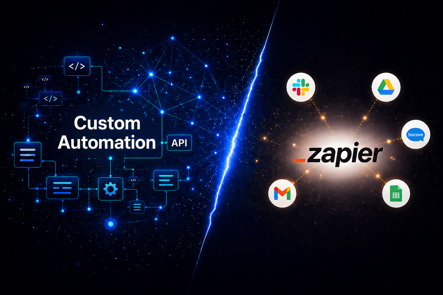 Zapier vs custom automation, when should businesses make the switch?